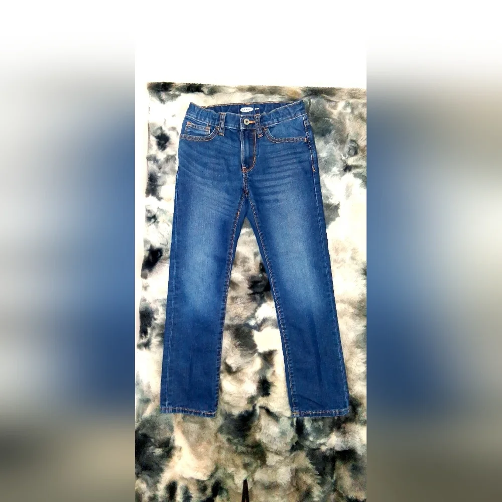 Old Navy Classic Blue Women's Skinny Jeans - Picture 3 of 16